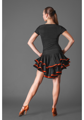 Women's Top-350 – Stylish Stretch Jersey Latin Dance Top ruviso-dancewear.com