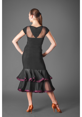 Women's Top-356 – Versatile Latin Dance Top in Stretch Jersey ruviso-dancewear.com