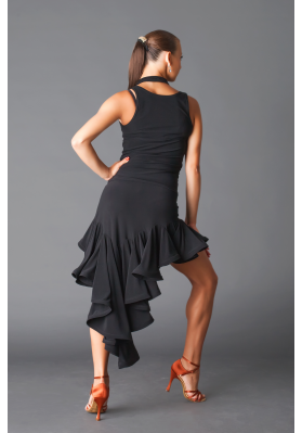 Women's Top-263 – Classic Stretch Jersey Latin Dance Top ruviso-dancewear.com