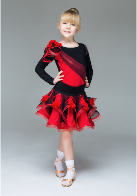 Latin Skirt-381 ruviso-dancewear.com