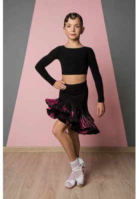 Latin Skirt YL-1031/1 ruviso-dancewear.com