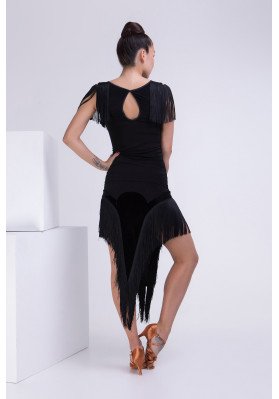 Women's Top-487 by Freestyle – Fringe Latin Dance Top ruviso-dancewear.com