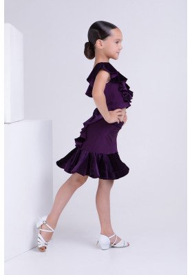 Women's Top-602 by Freestyle – Latin Dance Top in Knitwear and Velor ruviso-dancewear.com