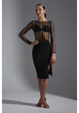 Latin Skirt - YL-1146 ruviso-dancewear.com