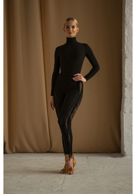 Polo Neck Jumper GL-916 by FD – Women’s Long Sleeve Dance Top ruviso-dancewear.com