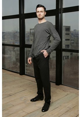 FD Shirt RM-1153 – Men’s Latin Dance Shirt with Asymmetric Hem and Long Sleeves ruviso-dancewear.com