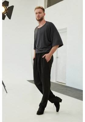 FD T-shirt FM-1278 – Men’s Loose-Fit Latin Dance T-shirt with Dropped Shoulder ruviso-dancewear.com