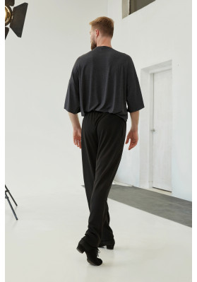FD T-shirt FM-1278 – Men’s Loose-Fit Latin Dance T-shirt with Dropped Shoulder ruviso-dancewear.com