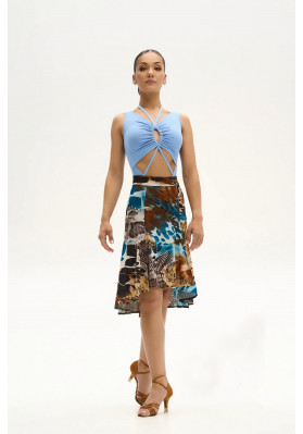  Skirt for Latin American dances - YUL-1347 ruviso-dancewear.com