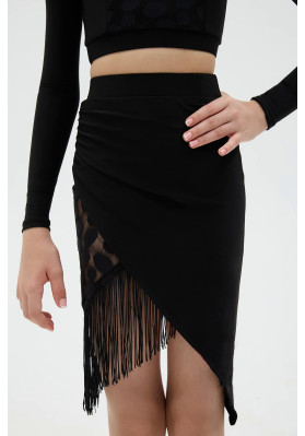 Skirt For Latin American Dances - YL-1302/3 | RuViSo brand shop ruviso-dancewear.com