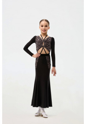Falda de baile de salón estándar - 1337 KW ruviso-dancewear.com
