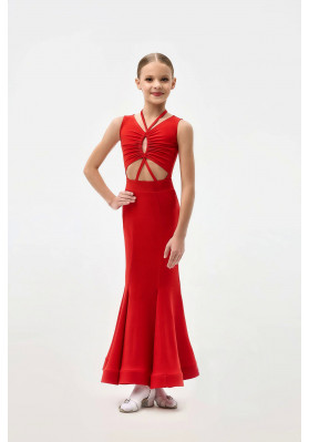 Falda de baile de salón estándar - 1339 KW ruviso-dancewear.com