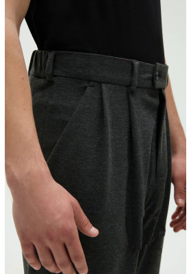 FD Pants BM-1367/1 – Men’s Latin Ballroom Dance Trousers, Slim Fit Double-Thread Knit ruviso-dancewear.com