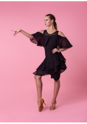 FEDERICA open shoulders leotard  | BY Grand Prix ruviso-dancewear.com