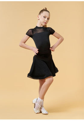 KAREN shot sleeve leotard  | BY Grand Prix ruviso-dancewear.com