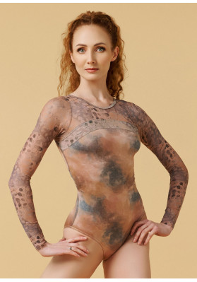 DANETTE long sleeve leotard | BY Grand Prix ruviso-dancewear.com