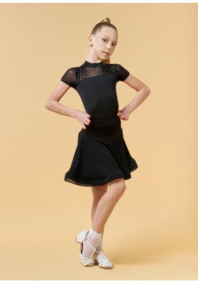 KAREN shot sleeve leotard  | BY Grand Prix ruviso-dancewear.com