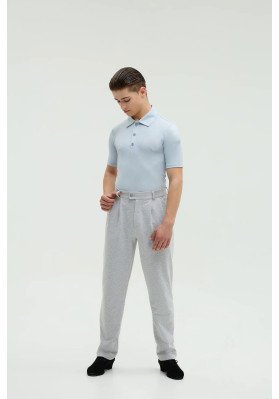 FD Shirt RM-1375 – Men’s Standard Ballroom Dance Shirt with Turn-Down Collar ruviso-dancewear.com