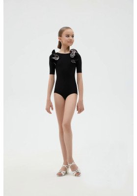 FD KU-1389/1 Dance Leotard – Elegant Fit with Winged Sleeves ruviso-dancewear.com