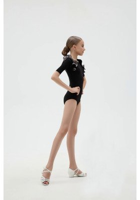 FD KU-1389/1 Dance Leotard – Elegant Fit with Winged Sleeves ruviso-dancewear.com