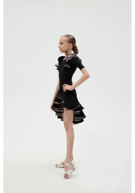 Skirt For Latin American Dances - YL-1390/1 by FD | RuViSo brand shop ruviso-dancewear.com