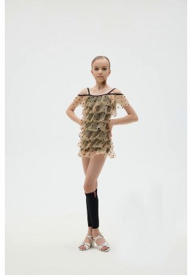 Dress  For Latin American Dances - PL-1394/1 by FD | RuViSo brand shop ruviso-dancewear.com