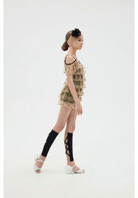 Dress  For Latin American Dances - PL-1394/1 by FD | RuViSo brand shop ruviso-dancewear.com