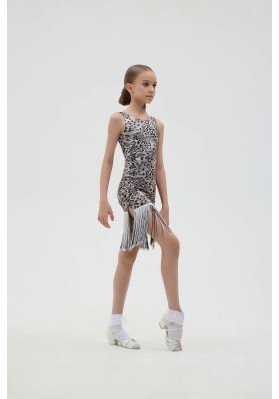 Dress  For Latin American Dances  PL-1405 by FD | RuViSo brand shop ruviso-dancewear.com