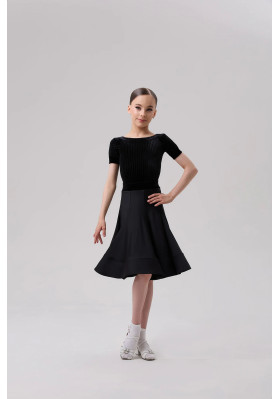 Juvenile Dress with a skirt for Latin American dances 94/1 ruviso-dancewear.com