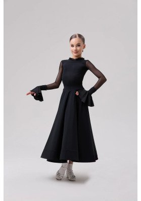 Juvenile Dress  set with two skirts for Latin and standard 99 ruviso-dancewear.com