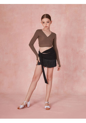 Fiesta Wrap Top Kids 24078 de ZYM | Tienda de la marca RuViSo ruviso-dancewear.com