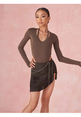 Falda con flecos sueltos para niñas 2412 de ZYM | Tienda de la marca RuViSo ruviso-dancewear.com