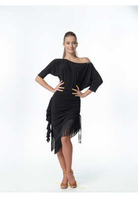 DanceMe UL357-14 Latin Skirt – Women’s Ballroom Dancewear ruviso-dancewear.com