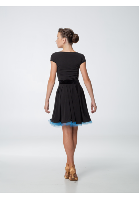 DanceMe UL402-14 – Women’s Latin Dance Skirt ruviso-dancewear.com