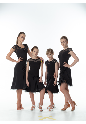 DanceMe PL422-11# Latin Dress – Elegant Women’s Ballroom Dance Dress ruviso-dancewear.com