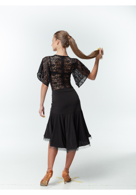 DanceMe UL213-8-14 Ladies Latin Skirt ruviso-dancewear.com