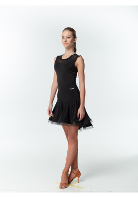 DanceMe Latin Skirt UL711-14 ruviso-dancewear.com