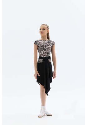 JUL-1441 KW Latin Dance Skirt ruviso-dancewear.com