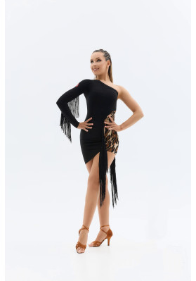 PL-1442 Latin Dance Dress, ruviso-dancewear.com