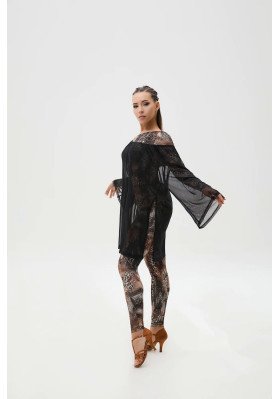 Dance jumpsuit Latin 1414  by FD | RuViSo Brand Shop ruviso-dancewear.com