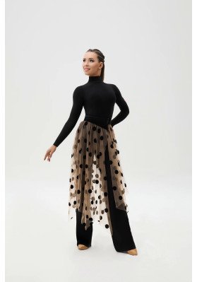 KU-1420 Long Sleeve Dance Leotard by FD ruviso-dancewear.com