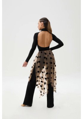 KU-1420 Long Sleeve Dance Leotard by FD ruviso-dancewear.com