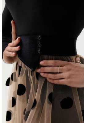 Dance Skirt Latin YUS-1421 By FD | RuViSo Brand Shop ruviso-dancewear.com