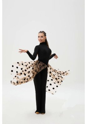 Dance Skirt Latin YUS-1421 By FD | RuViSo Brand Shop ruviso-dancewear.com