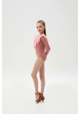 KU-1424 KW Long Sleeve Dance Leotard by FD ruviso-dancewear.com