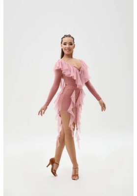 Dance Skirt Latin YL-1425 By FD | RuViSo Brand Shop ruviso-dancewear.com
