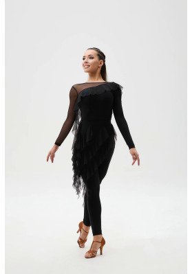 Set jumpsuit with peplum  1426  by FD | RuViSo Brand Shop ruviso-dancewear.com