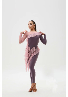 Set jumpsuit with peplum  1426 KW  by FD | RuViSo Brand Shop ruviso-dancewear.com