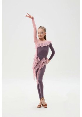 Set jumpsuit with peplum  1426 KW  by FD | RuViSo Brand Shop ruviso-dancewear.com