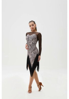 Dance Dress Latin 1428/1 By FD | RuViSo Brand Shop ruviso-dancewear.com